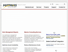 Tablet Screenshot of mathias-sys.com